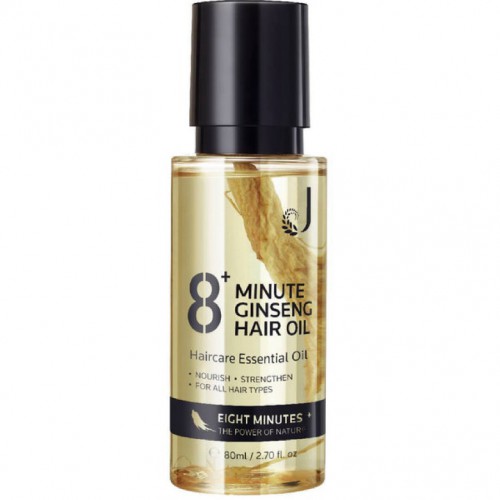8+ Minutes 8分钟 生姜发油 生发防脱发 80ml