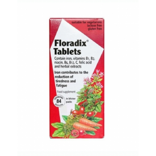 Floradix 纯天然 铁元片剂 84片