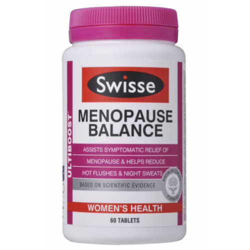 Swisse 更年期平衡营养素 60粒 大豆异黄酮 改善女性更年期症状