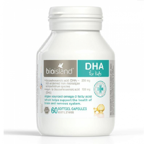 BioIsland 婴幼儿海藻油DHA 60粒