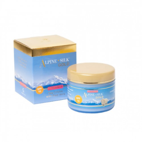 Alpine Silk Gold Placenta Day Creme with Aloe Vera 金装羊胎素 芦荟日霜 SPF15+ 100g
