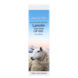 Alpine Silk 有机绵羊油 舒缓修护唇部凝胶 唇膏 9ml ASO111
