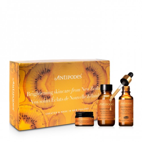 Antipodes 亮白系列礼盒（亮白精华 30ml(正装) +亮白洗面奶 50ml+亮白面霜 15ml）