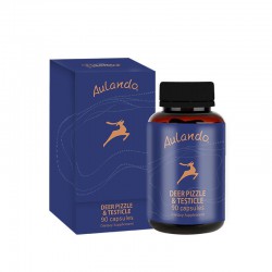 Aulando Premium Deer Pizzle Essence 90s  欧兰多 超高含量鹿鞭1600精华丸 90粒