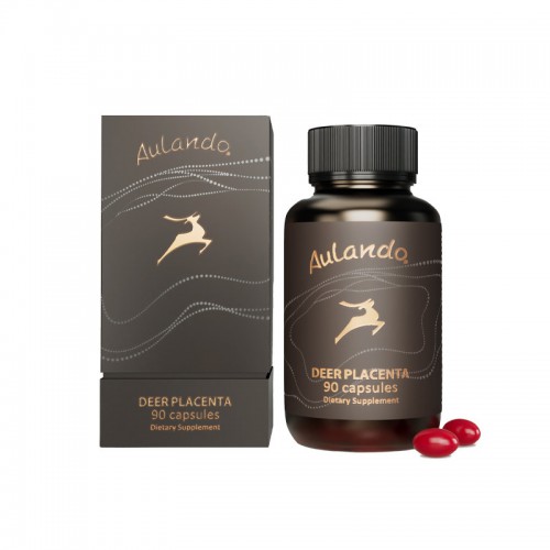 Aulando Bio-cell active deer placenta 10,000mg 90s 欧兰多 细胞修复鹿胎胶囊 90粒