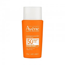 Avene 雅漾 成人防晒敏感肌可用 sunsitive sunscreen spf50 fluid 50ml