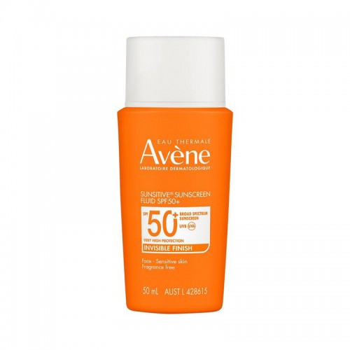 Avene 雅漾 成人防晒敏感肌可用 sunsitive sunscreen spf50 fluid 50ml