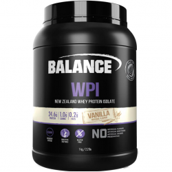 Balance WPI Vanilla 1kg 分离乳清蛋白粉 1kg 香草味