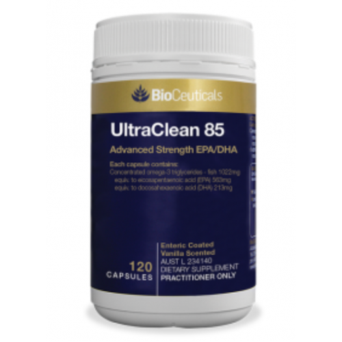 Bioceuticals UltraClean85 医用级Omega-3高倍鱼油 120粒