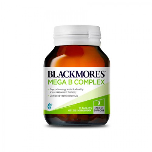 Blackmores 澳佳宝 天然维生素B族 Mega B Complex 75粒