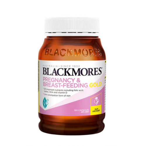 Blackmores 澳佳宝 孕妇黄金素 180粒 