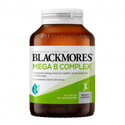 Blackmores 澳佳宝 天然维生素B族 Mega B Complex 200粒