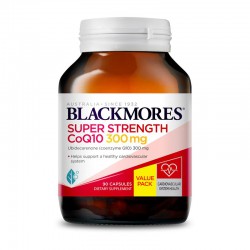 Blackmores 澳佳宝 辅酶Q10  300mg 90粒 （运输途中的物理变化，融化、断裂、变形、结冰等情况，不予理赔）