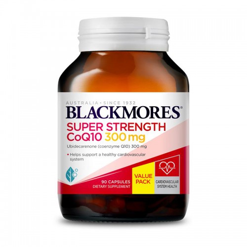 Blackmores 澳佳宝 辅酶Q10  300mg 90粒 （运输途中的物理变化，融化、断裂、变形、结冰等情况，不予理赔）