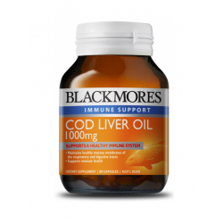 Blackmores 鳕鱼肝油 1000mg 80粒