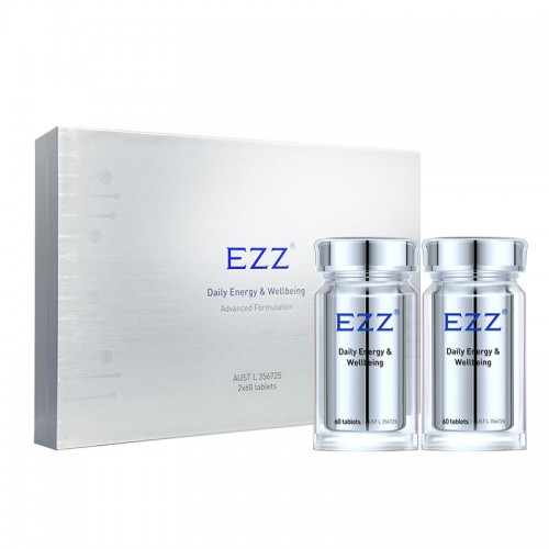 【包邮】EZZ 能量片 NMN奢华礼盒装 60片*2瓶 