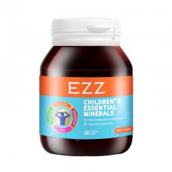 EZZ 儿童成长多种维生素咀嚼片 60粒 6-14岁一天2粒 14岁以上一天4粒
