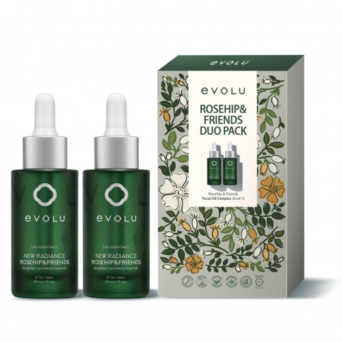 Evolu 复合玫瑰果活力精油30ml*2瓶 duo pack 套装