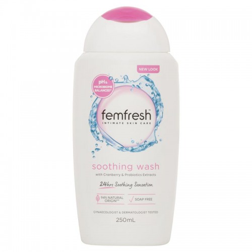 Femfresh Soothing Wash 250ml Femfresh 蔓越莓女性洗液 250ml