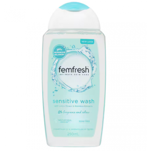 Femfresh 女性洗液250ml Intimate Wash Sensitive 敏感 新包装