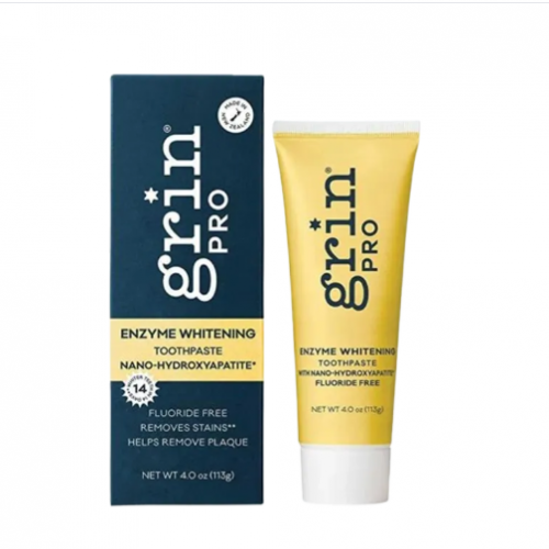 Grin 专业酵素美白牙膏+纳米羟基磷灰石 113g