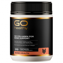 GO Healthy 高之源 关节胶原蛋白 软骨素 骨胶原 Collagen For Bone 210粒 （额外添加高含量姜黄，用于治疗关节炎和炎症性疾病）