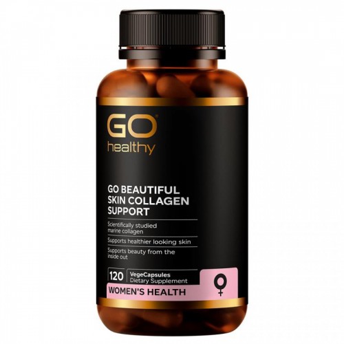 Go Healthy 高之源 Beautiful Skin Collagen Support 高纯度海洋胶原蛋白胶囊 120粒