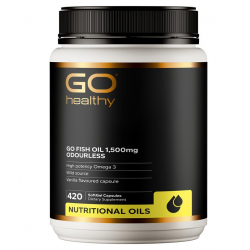 Go Healthy 高之源 无腥味深海鱼油 1500mg 420粒 