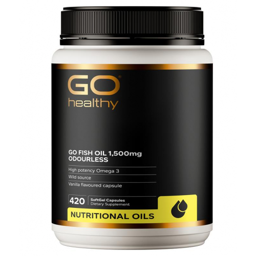 Go Healthy 高之源 无腥味深海鱼油 1500mg 420粒 
