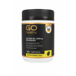 Go Healthy 高之源 无腥味深海鱼油 1500mg 175粒 