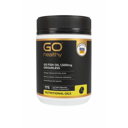 Go Healthy 高之源 无腥味深海鱼油 1500mg 175粒 