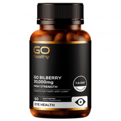 Go Healthy 高之源 蓝莓越橘护眼精华 30000mg 60粒  (叶黄素含量6mg)