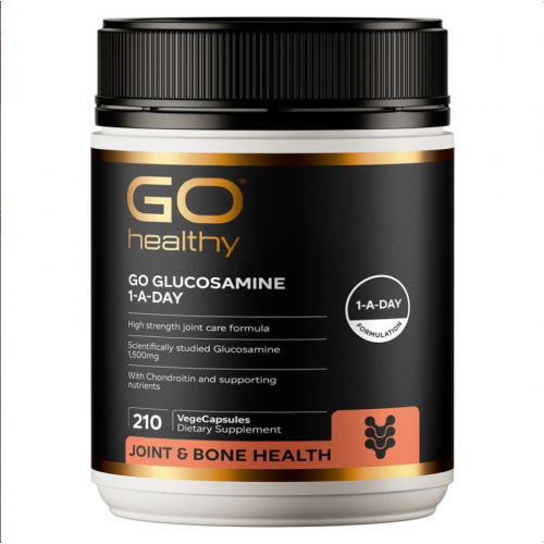 Go healthy 高之源 葡萄糖胺维骨力 软骨素 关节灵胶囊 氨糖 210粒 （针对有病变的各种风湿性关节炎；类风湿性关节炎；骨质增生，滑囊炎；颈椎病）