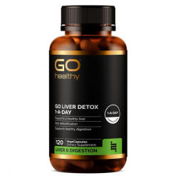 Go Healthy 高之源 护肝排毒胶囊 120粒 改善肝脏功能护肝排毒  