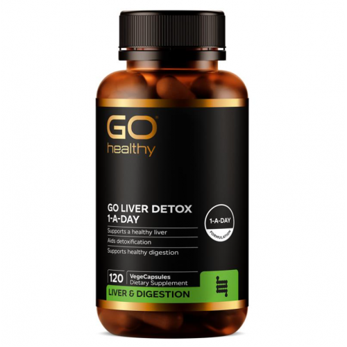 Go Healthy 高之源 护肝排毒胶囊 120粒 改善肝脏功能护肝排毒  