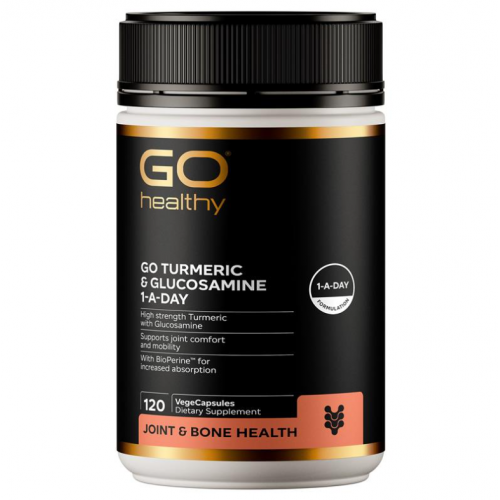 Go Healthy Turmeric & Glucosamine 高之源 姜黄素+氨糖维骨力养 护关节 120粒 