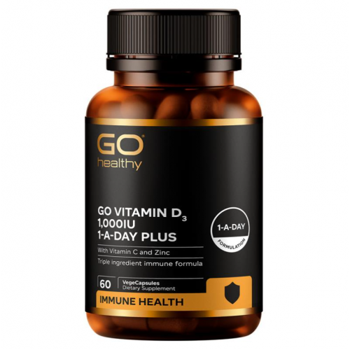 Go Healthy 高之源 复合维生素D3胶囊1000IU 60粒