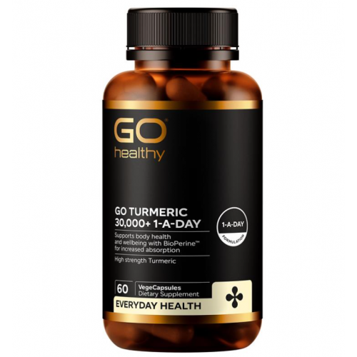 GO Healthy 高之源 姜黄素 30000mg 每日一粒 60粒素食胶囊