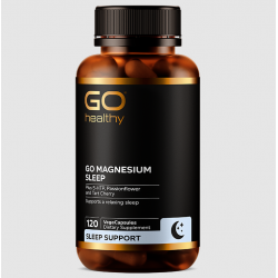 Go Healthy 高之源 助眠镁120粒 帮助改善睡眠 镇静安眠(镁+樱桃精华+褪黑素前体)