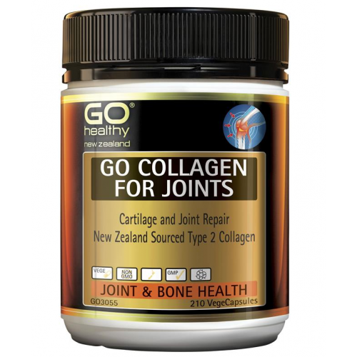 GO Healthy 高之源 关节胶原蛋白 软骨素 Collagen For Joints UC-II骨胶原 210粒 （额外添加高含量姜黄，用于治疗关节炎和炎症性疾病）