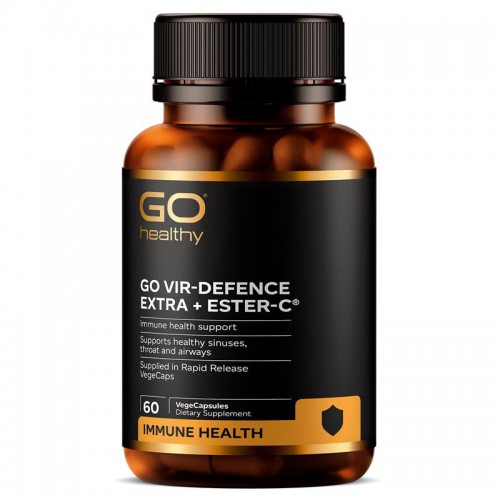 Go Healthy Vir-Defence Extra + Ester-C 免疫防御+VC 60粒