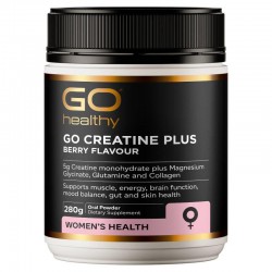 GO Healthy Creatine Plus 高之源 女士专用肌酸粉280g（含肌酸＋谷氨酰胺＋甘氨酸镁＋Verisol 胶原）