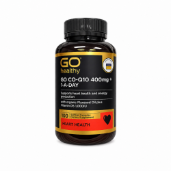 Go Healthy 高之源 Co-Q10 400mg 辅酶Q10 400mg 限量版100粒