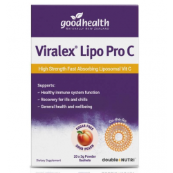 Good Health  好健康 Viralex Lipo Pro C 维乐士脂质体维生素C VC 无糖 1000mg 3g/20条