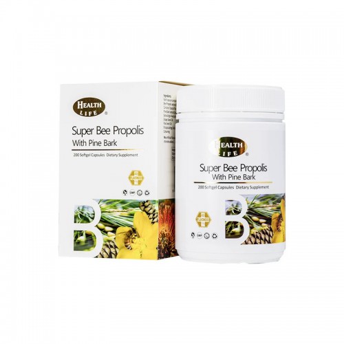Health Life 海斯康宝 松树醇液体蜂胶 200粒 高含量类黄酮40mg