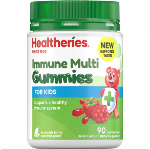 Healtheries 贺寿利 Kids Immunity Gummy Bears 儿童提高免疫力软糖 小熊软糖 90粒