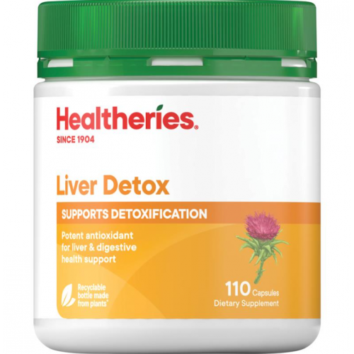 Healtheries Liver Detox 贺寿利奶蓟草护肝清肝 110粒