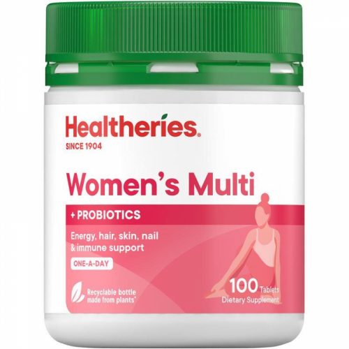 Healtheries Womens Multi 100 Tablets 贺寿利女性复合维生素 100片