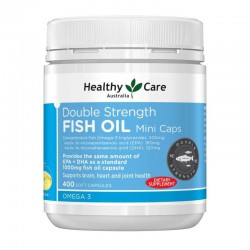 Healthy Care HC Double Strength Fish Oil Mini 双倍加强迷你深海鱼油1000mg 400粒 