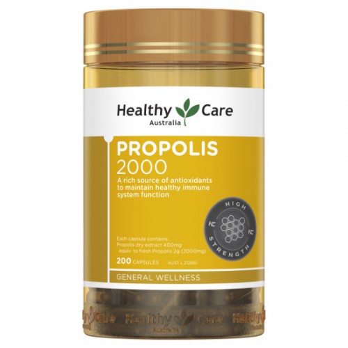 Healthy Care 蜂胶软胶囊 2000mg 200粒